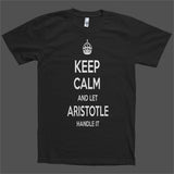 Keep Calm and let Aristotle Handle it Personalized Name T-Shirt