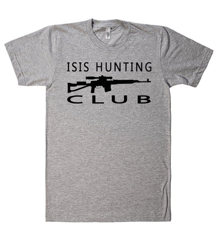 isis hunting club tshirt