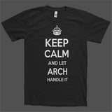 Keep Calm and let Arch Handle it Personalized Name T-Shirt