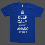 Keep Calm and let Amado Handle it Personalized Name T-Shirt