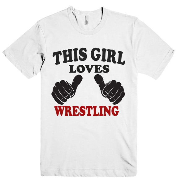 THIS GIRL LOVES WRESTLING T-SHIRT