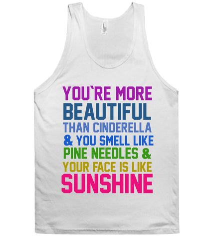 beautiful cinderella & sunshine t shirt