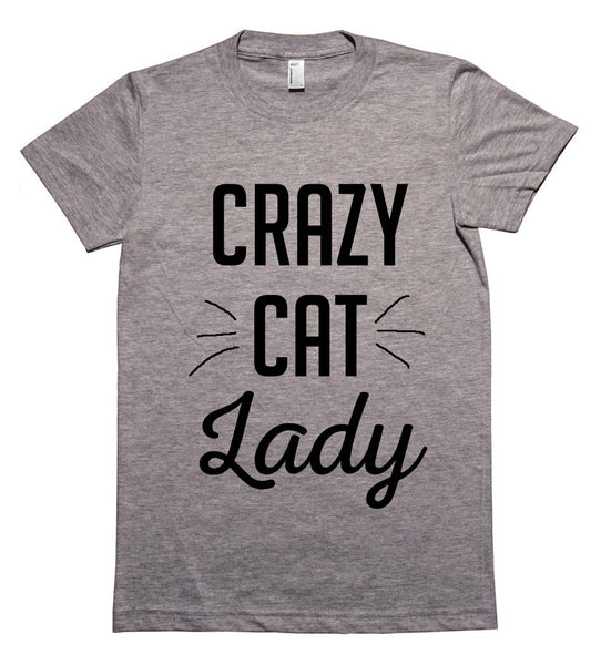 crazy cat Lady t shirt