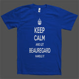 Keep Calm and let Beauregard Handle it Personalized Name T-Shirt