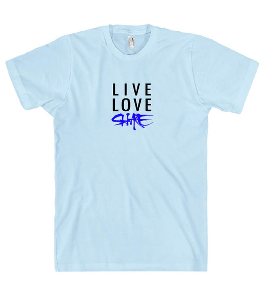 live love share t-shirt