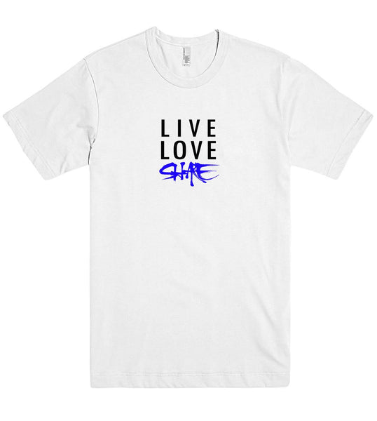 live love share t-shirt