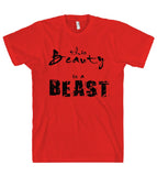 this beauty is a beast t-shirt