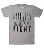 save the pitbulls tshirt