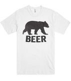 "beer, bear t shirt"