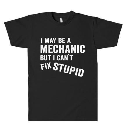 i may be a mechanic but i cant fix stupid t shirt