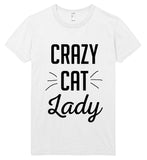 crazy cat Lady t shirt