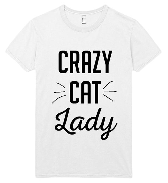 crazy cat Lady t shirt