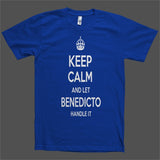 Keep Calm and let Benedicto Handle it Personalized Name T-Shirt