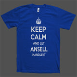 Keep Calm and let Ansell Handle it Personalized Name T-Shirt