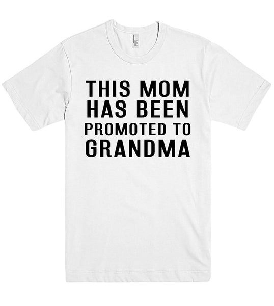THIS MOM HAS BEEN PROMOTED TO GRANDMA T SHIRT