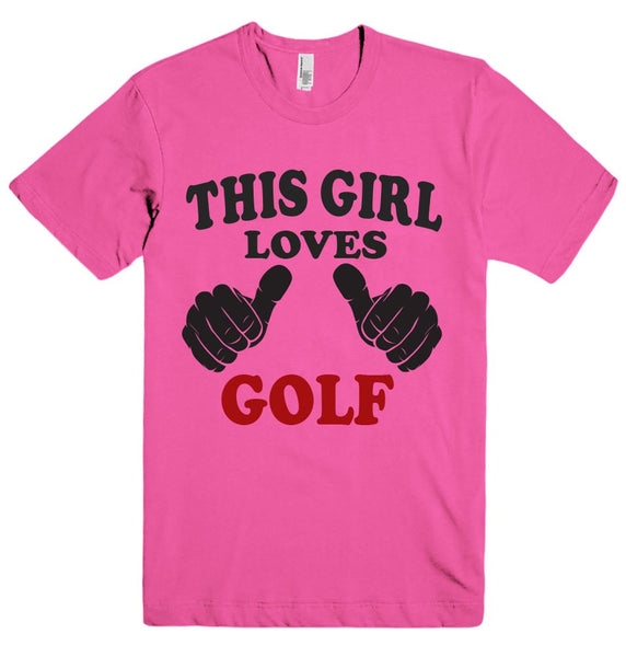 THIS GIRL LOVES GOLF T-SHIRT