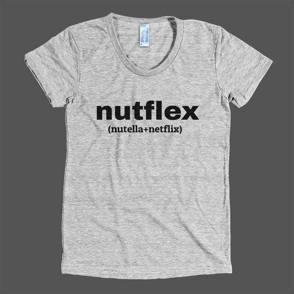 Nutflex(Netflix+Nutella) Unisex Tee