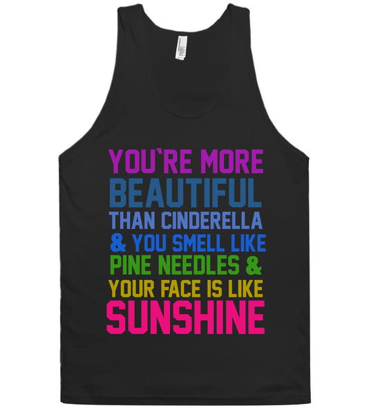 beautiful cinderella & sunshine t shirt