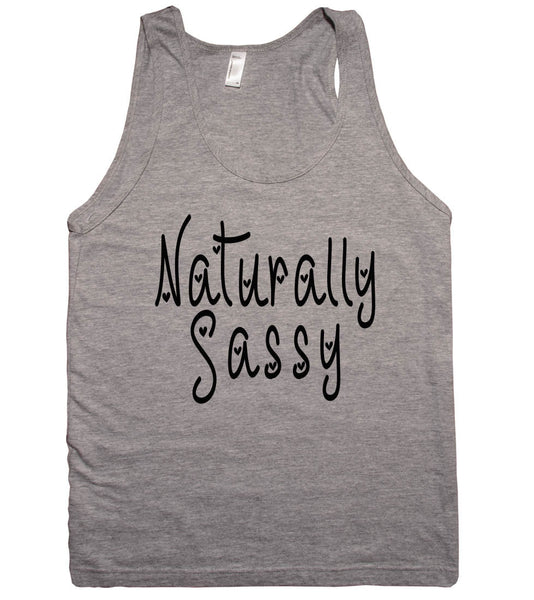 naturally sassy tank top shirt