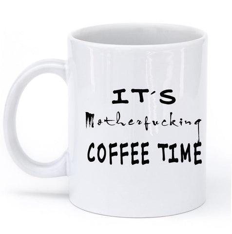 its coffe time mug