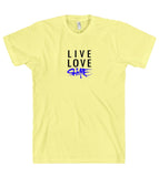 live love share t-shirt