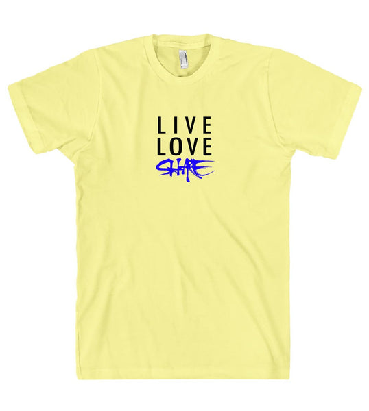 live love share t-shirt