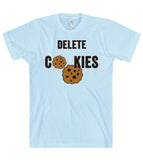 delete cookies t shirt