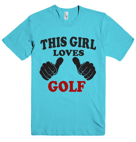 THIS GIRL LOVES GOLF T-SHIRT