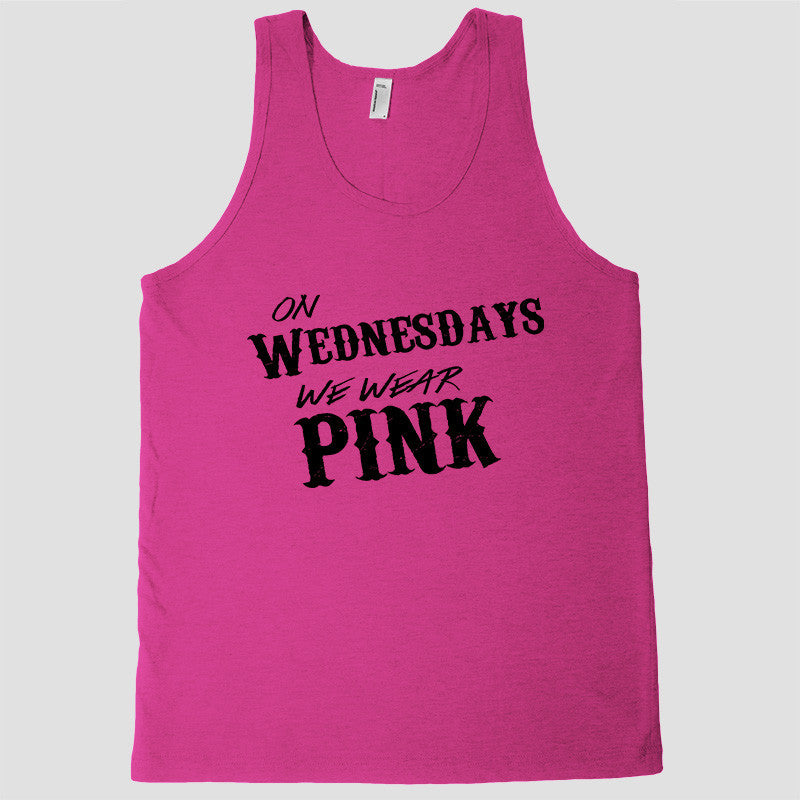 On Wednesdays we wear Pink Tank top shirt