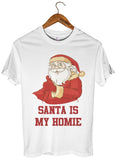 Santa is my homie t-shirt