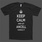 Keep Calm and let Ancell Handle it Personalized Name T-Shirt