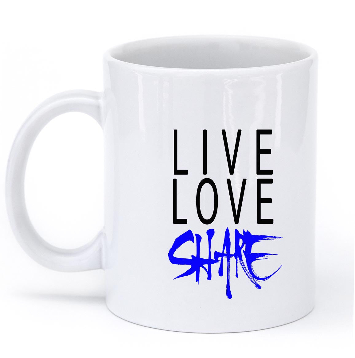 liveloveshare mug