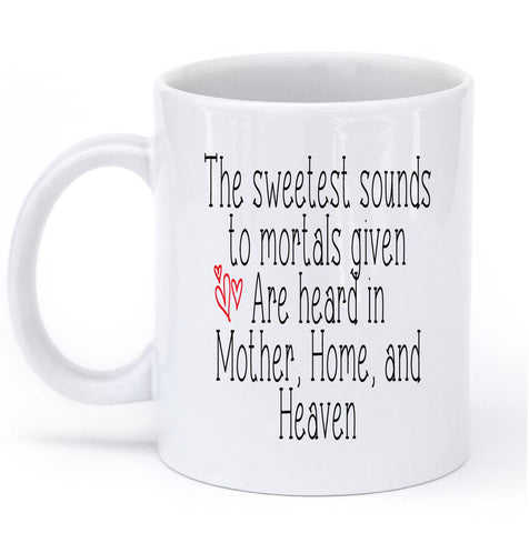 the sweetest sound mug