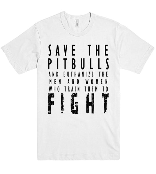 save the pitbulls tshirt