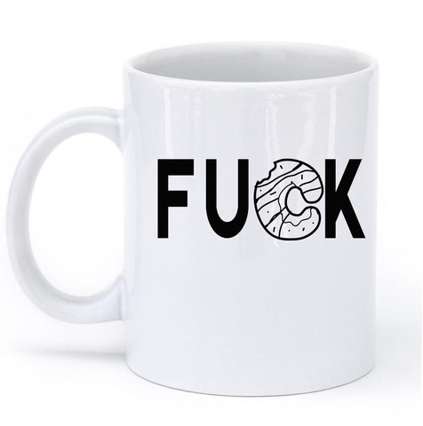 fu k donat mug