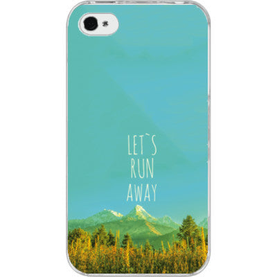 let`s run away phone cover