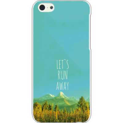 let`s run away iphone 5 cover