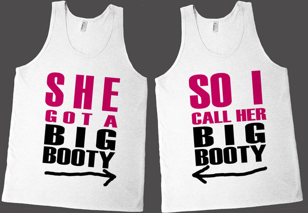 She got a big booty tank top