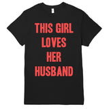 this girl loves her husband t-shirt