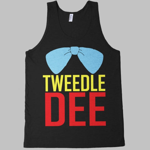 Tweedle Dee Tank Top Shirt Unisex